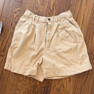 Vintage Lizwear high Waist Tan Women's Shorts
